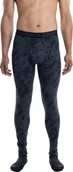 Bielizna sportowa męska - SAXX Męskie termoaktywne leginsy z długą nogawką SAXX ROAST MASTER Tight Pomo Camo - Granatowe M - miniaturka - grafika 1