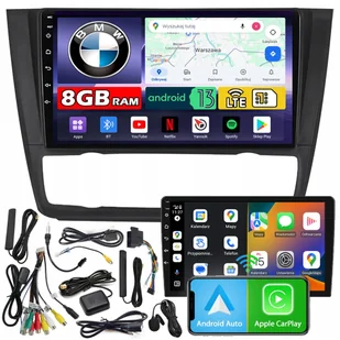 Radio samochodowe NCS ZQ9 BMW 1 E81 E82 E87 E88 Android nawigacja 8GB LTE - Radia samochodowe - miniaturka - grafika 1