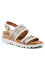 Espadryle damskie - Skechers Espadryle BOBS Tea Time 113863/NTMT Beżowy - miniaturka - grafika 1