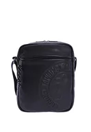 Torby męskie - Coronel Tapiocca Męskie torby na ramię Bolso Bandolera para Hombre o, 21x6x26 cm, czarny/biały, 21x6x26 cm - miniaturka - grafika 1