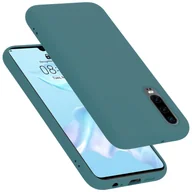 Etui i futerały do telefonów - Etui ochronne Cadorabo do Huawei P30 w kolorze zielonym Etui na telefon komórkowy Pokrowiec TPU Etui - miniaturka - grafika 1
