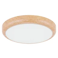 Lampy sufitowe - Plafoniera Nestia 4384 Ideus LED 14W 4400K do kuchni okrągła beżowa biały - miniaturka - grafika 1