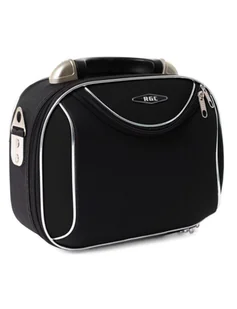 Mały kuferek 773 L CZARNY - Walizki - miniaturka - grafika 1