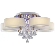 Lampy sufitowe - Lampa sufitowa z funkcją LED kolor ANTILA DRS8006/5 TR GL Elem - miniaturka - grafika 1