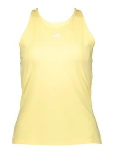 adidas Top sportowy w kolorze żółtym - Koszulki sportowe damskie - miniaturka - grafika 1