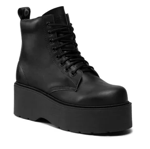 Botki ALTERCORE - Adara Vegan Black - Botki damskie - miniaturka - grafika 1