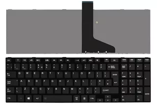 TOSHIBA Klawiatura C850-177 C850-12R Nowa C850-16W - Klawiatury do laptopów - miniaturka - grafika 1