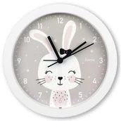 Zegary - Zegar HAMA Maui Króliczek Biało-różowy - miniaturka - grafika 1