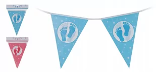 Girlanda Na Narodziny Ozdoba Baby Shower 3,5 M - Baby shower i roczek - miniaturka - grafika 1