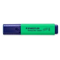 Staedtler Zakreślacz Classic Colors mocny zielony (10szt) - Przybory szkolne - miniaturka - grafika 1