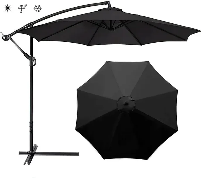 Zamienne pokrycie do parasola ogrodowego, antracytowe, 300 cm
