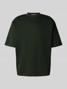 T-shirt o luźnym kroju z mieszanki bawełny - Koszulki męskie - miniaturka - grafika 1