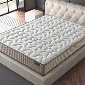 Materace - Karibian Descanso Materac piankowy CORAL BROWN 200x200 - miniaturka - grafika 1