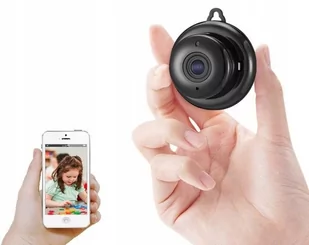 Kamera Wifi Ip Szpiegowska Mała Mini Podczerwień - Minikamery i aparaty szpiegowskie - miniaturka - grafika 1