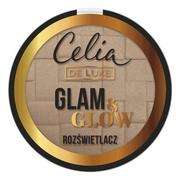 Rozświetlacze do twarzy i ciała - Celia Celia Velvet Touch Rozświetlacz Glam & Glow 106 Gold 9g - miniaturka - grafika 1