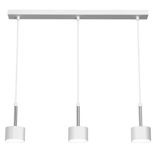 Milagro Lampa wisząca ARENA WHITE/SILVER 3xGX53 MLP7779 - Lampy sufitowe - miniaturka - grafika 1