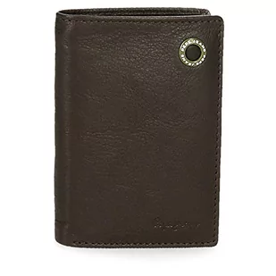 Pepe Jeans Badge pionowy portfel z portfelem, unikalny, Brązowy, única, aktówka - Teczki i aktówki - miniaturka - grafika 1