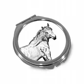 Lusterka do makijażu - Koń Baskijski koń górski Lusterko kieszonkowe - miniaturka - grafika 1