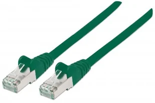 Intellinet Network Solutions Patchcord, Cat6A, S/FTP, LSOH, 7.5 m, zielony 350655 - Patchcordy - miniaturka - grafika 1