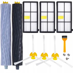 ZESTAW SZCZOTKI FILTRY WAŁKI iRobot ROOMBA 800 805 870 886 896 900 960 966 - Akcesoria do robotów sprzątających - miniaturka - grafika 1