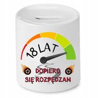 Skarbonki - Dla Palacza Skarbonka na Urodziny na Prezent z Nadrukiem ze Zdjęciem + Opakowanie na prezent (wzór 04) - miniaturka - grafika 1