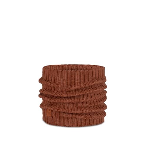Buff Komin z wełny merynosów, kolor brązowy Cinnamon, uniseks, dla dorosłych
