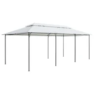 Altany ogrodowe - vidaXL Altana, 600x298x270 cm, biała, 180 g/m - miniaturka - grafika 1