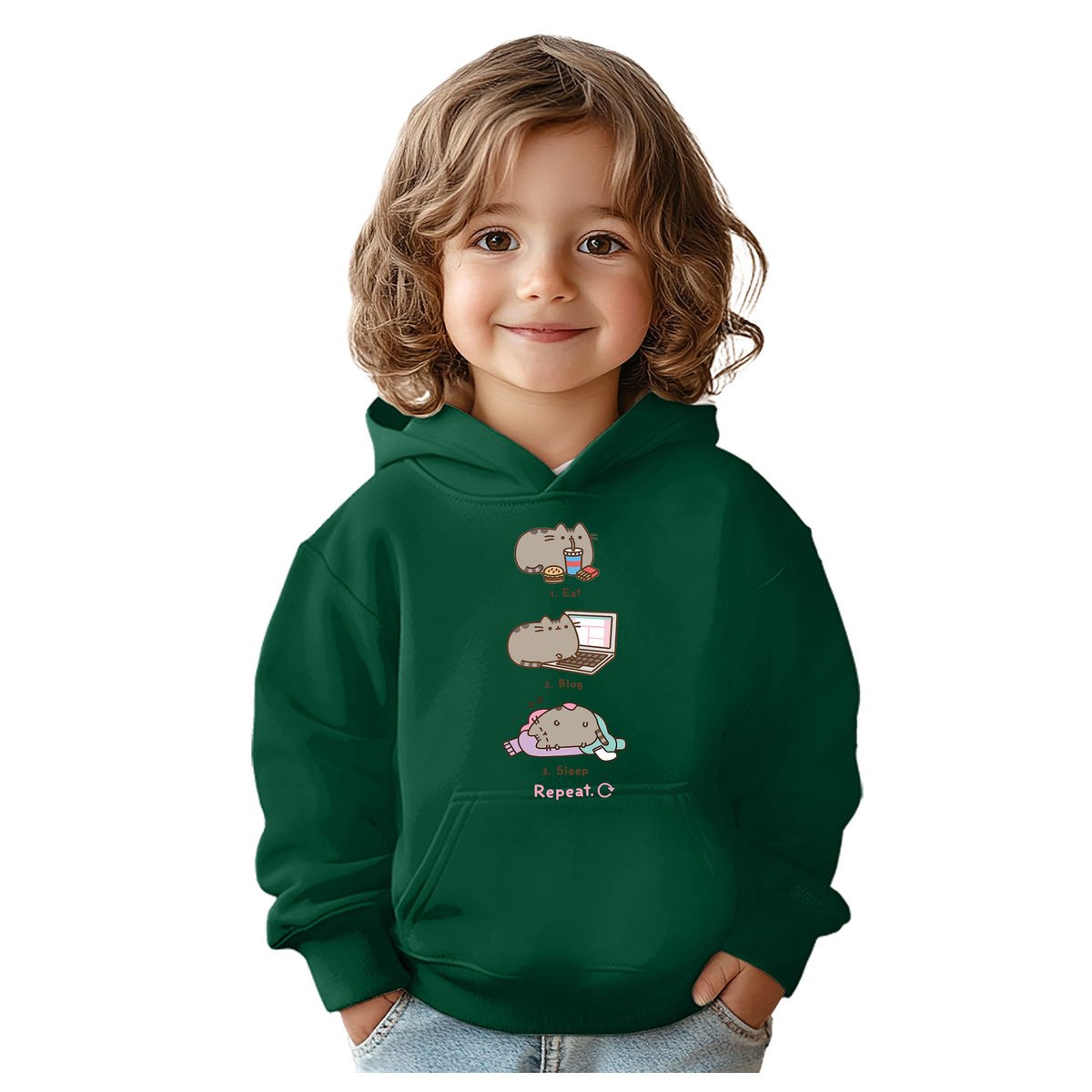 BLUZA DZIECIĘCA PUSHEEN KOT 104 CHŁOPIĘCA DZIEWCZĘCA PREZENT