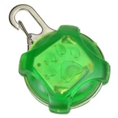 Odblaski i adresówki - AniOne Migająca zawieszka LED zielony - miniaturka - grafika 1