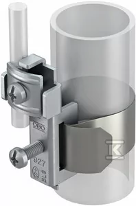 Taśmowa obejma uziemiająca typ 927 2 - Piorunochrony - miniaturka - grafika 1