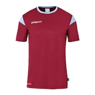 Piłka nożna - uhlsport Squad 27 koszulka piłkarska z krótkim rękawem, koszulka sportowa dla dzieci i dorosłych, uniseks, oddychająca koszulka piłkarska - miniaturka - grafika 1