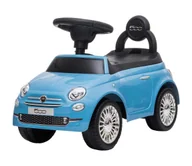 Rowerki biegowe - Rowerek do pchania Fiat 500 niebieski - miniaturka - grafika 1