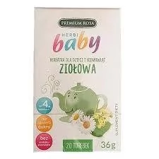 APOTHEKE i niemowląt Ziołowa 20 torebek Premium Rosa M00-A2F4-719F9 - Soki i herbatki dla dzieci - miniaturka - grafika 1