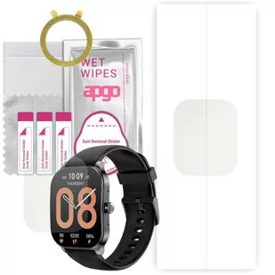 1x Folia hydrożelowa MATOWA do Amazfit Pop 3S - apgo Smartwatch Hydrogel MATTE Protection Ochrona na ekran smartwatcha - Akcesoria do smartwatchy - miniaturka - grafika 1