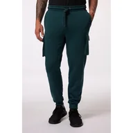 Spodnie sportowe męskie - Męskie Bojówki dresowe fitness elastyczny pas do roz. 7 XL - miniaturka - grafika 1