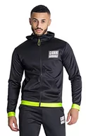 Kurtki męskie - Gianni Kavanagh Męska kurtka Black Cyber, czarny, XXL - miniaturka - grafika 1