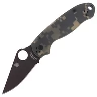 Noże - Nóż składany Spyderco Para 3 G-10 Digital Camo / Black Blade Plain (C223GPCMOBK) - miniaturka - grafika 1