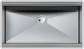 Zlewozmywaki - Foster Zlewozmywak 1014850 MILANO 838x500 komora podwieszana - miniaturka - grafika 1