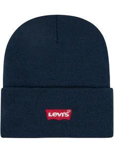 Levi's Kids Czapka beanie w kolorze granatowym - Czapki dla dzieci - miniaturka - grafika 1