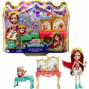 Mattel Lalka Royal Enchantimals Zestaw historyjka Lis GXP-788230 - Lalki dla dziewczynek - miniaturka - grafika 1