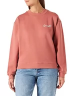 Bluzy damskie - Wrangler Bluza damska, różowa, rozmiar 3XL - miniaturka - grafika 1
