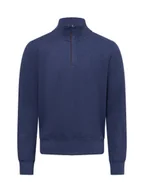 Bluzy męskie - Gant Bluza męska Mężczyźni Bawełna niebieski marmurkowy, S - miniaturka - grafika 1