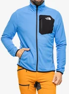 Bluzy sportowe damskie - Bluza polarowa The North Face Experit Grid Fleece - optic blue/black - miniaturka - grafika 1