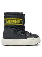Buty dla chłopców - Moon Boot Śniegowce Junior Park Boot 80D3440020 Czarny - miniaturka - grafika 1