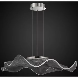 Altavola Design Velo lampa wisząca 1x30W LED chrom/przezroczysty LA101/P2_chrom - Lampy sufitowe - miniaturka - grafika 1