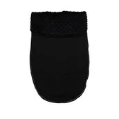 Wózki dziecięce - Footmuff Hajan  Black Reflex - miniaturka - grafika 1