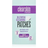 Kremy do twarzy - Avon Clearskin Blemish Clearing plastry dla skóry problematycznej przeciw trądzikowi 12 szt. - miniaturka - grafika 1