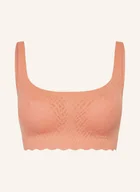 Biustonosze - Sloggi Biustonosz Bustier Zero Feel Bliss orange - miniaturka - grafika 1