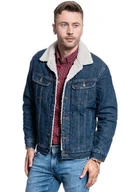 Kurtki męskie - Męska kurtka zimowa Lee SHERPA JACKET S - miniaturka - grafika 1