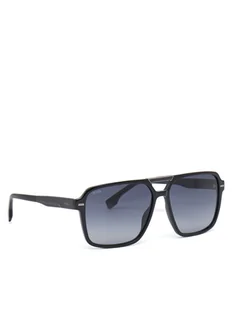 BOSS Okulary przeciwsłoneczne 1766/S 208013 Czarny - Okulary przeciwsłoneczne - miniaturka - grafika 1
